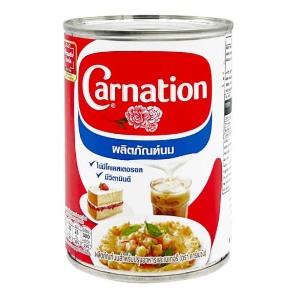 นมข้นจืด ตราคาร์เนชั่น 405 ก. 1
