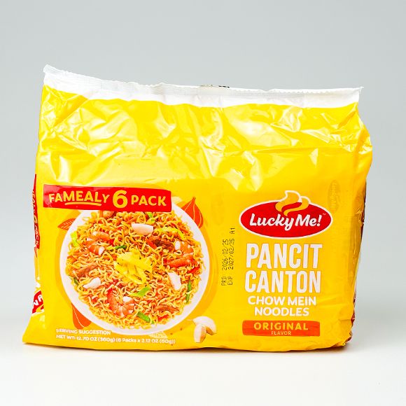 LM 6P Pancit Canton Original (Regular) (B) 60g 1
