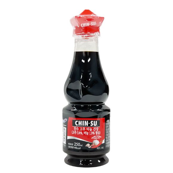 Nước tương tỏi ớt Chinsu 250ml, 1 chai 1