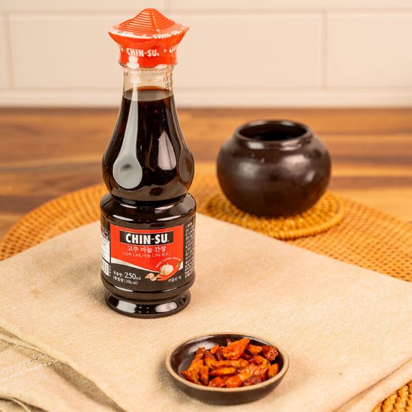 Nước tương tỏi ớt Chinsu 250ml, 1 chai 2