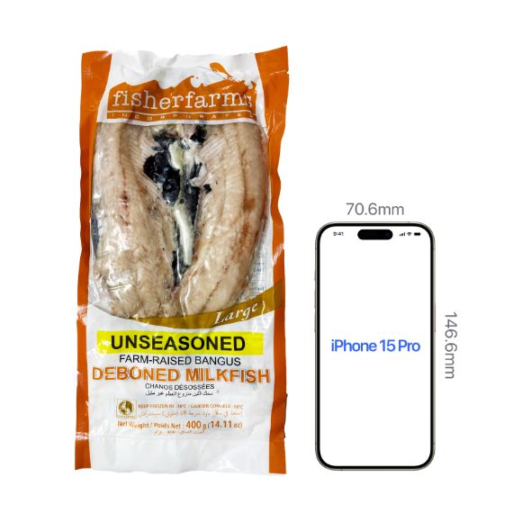 Frozen Boneless Milkfish (Bangus) 400g 2
