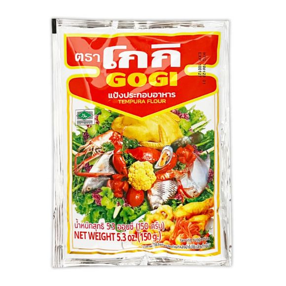 Bột chiên giòn tempura GOGI Thái Lan 150g, 1 gói 1