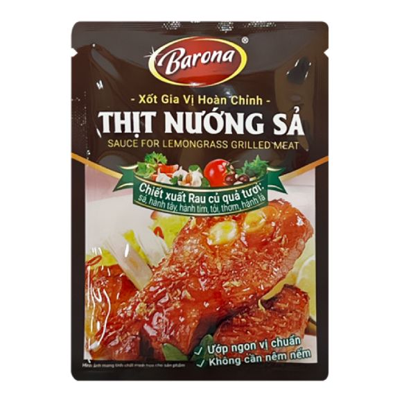 Xốt gia vị Thịt nướng sả 80g, 1 gói 1