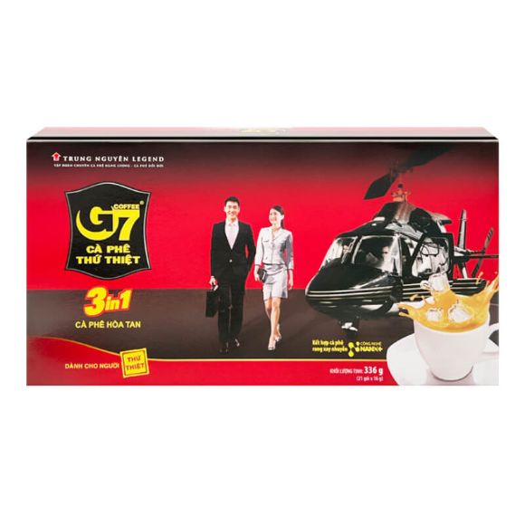 G7 इन्स्ट्यान्ट कफी मिक्स (२१ साचेट) ३३६ ग्राम (१ प्याक) 1