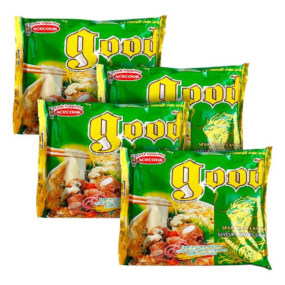Miến Phú Hương vị Sườn heo 56g, 1 set 4 gói 1