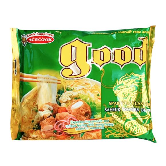 Miến Phú Hương vị Sườn heo 56g, 1 set 4 gói 2