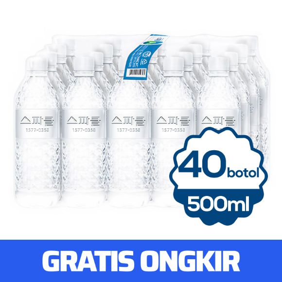 Air minum Sparkle 500ml, 40 botol 1
