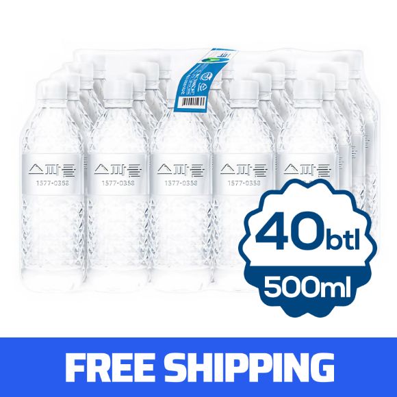 Sparkle Water 500ml, 40 Bottles 1
