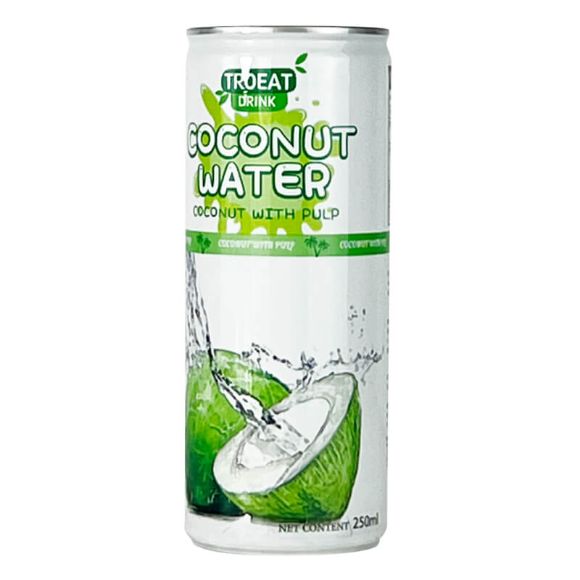 Nước dừa tươi Troeat 250ml, 1 lon 1