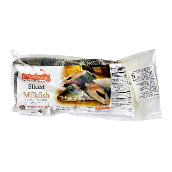 Frozen Sliced Milkfish (Bangus) 550g 1