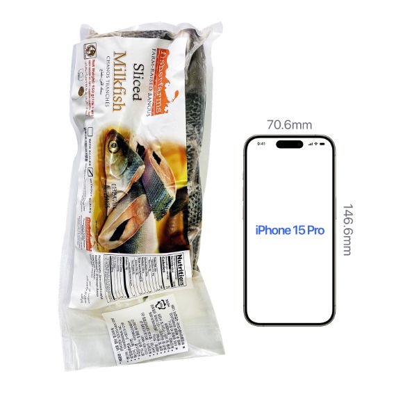Frozen Sliced Milkfish (Bangus) 550g 3