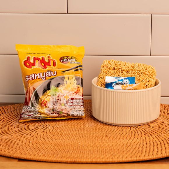 Mì Mama vị Thịt heo bằm Thái Lan 60g, 1 set 5 gói 3