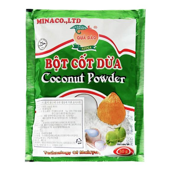 Bột cốt dừa Mina 50g, 1 gói 1