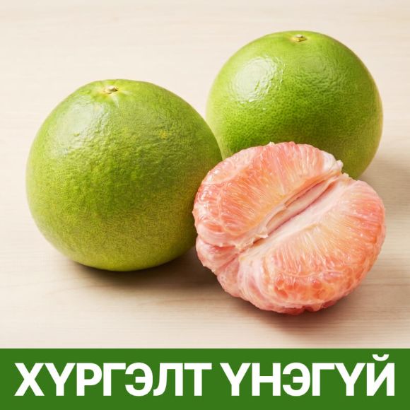 Pink Pomelo (Ягаан бэрсүүт жүрж) 3 кг (2~3ш), 1 хайрцаг 1