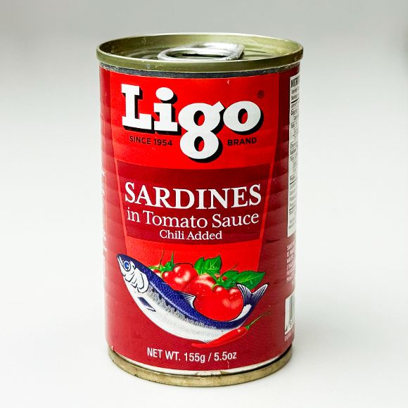 Ligo Sardins Chili (Red) 155g 1