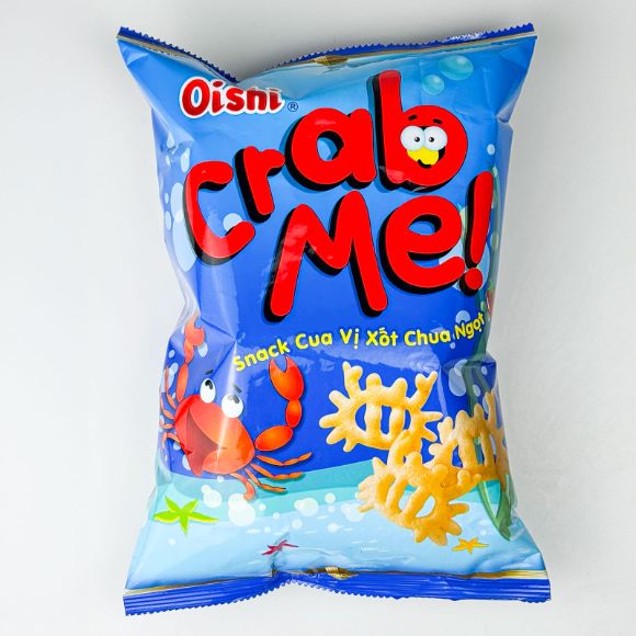 Snack Cua vị xốt chua ngọt Oishi 68g, 1 gói 1