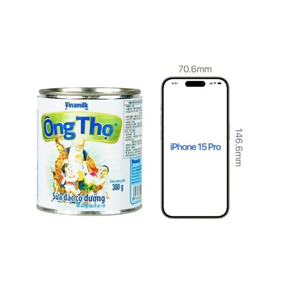 Sữa đặc có đường Ông Thọ Vinamilk 380g, 1 lon (hạn sử dụng 07-07-2026) 5