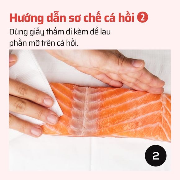 Cá hồi phi lê 500g, 1 miếng 4