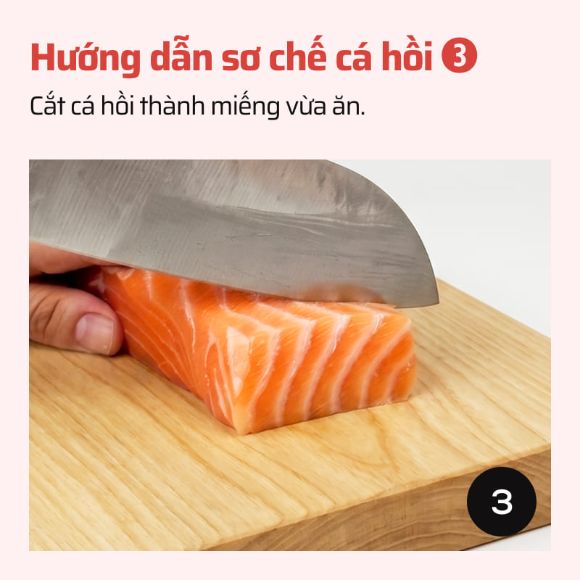 Cá hồi phi lê 500g, 1 miếng 5