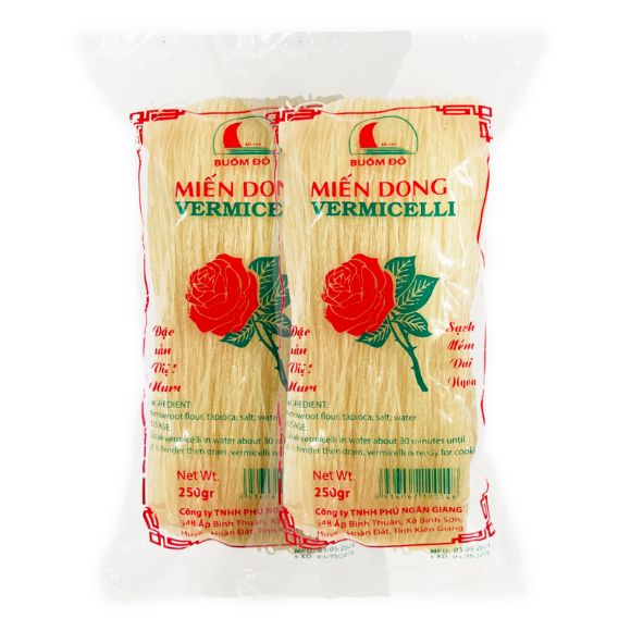 Miến dong Hoa Hồng 250g, 1 set 2 gói 1