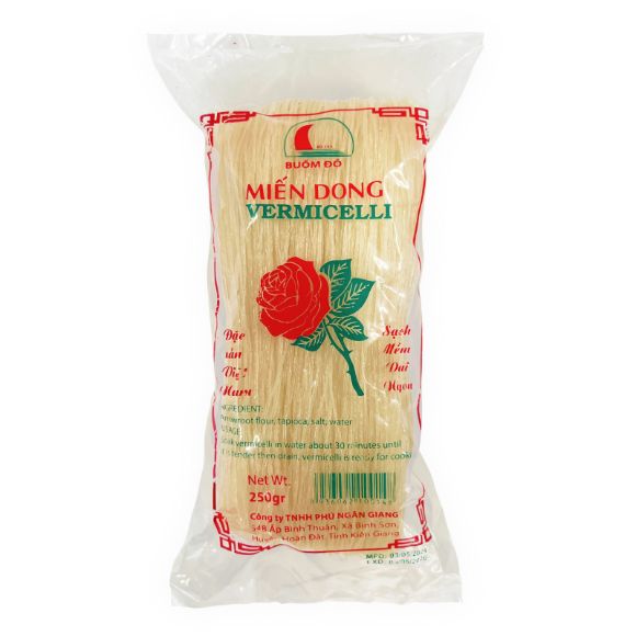 Miến dong Hoa Hồng 250g, 1 set 2 gói 2