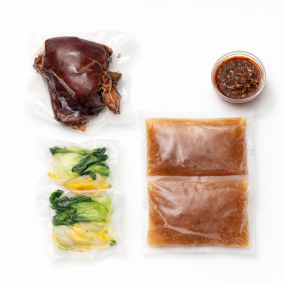 Giò heo hầm kiểu Thái chế biến sẵn (Khao Kha Moo), 1,8kg, 1 gói 3