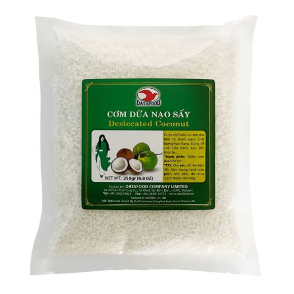 Cơm dừa nạo sấy 250g, 1 gói 1
