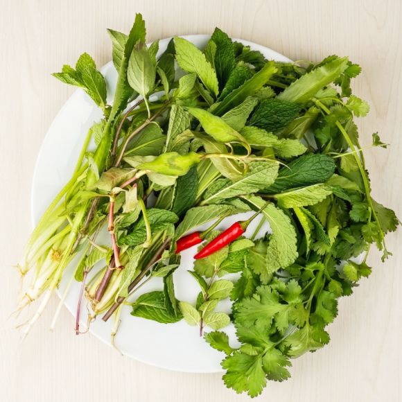 Rau sống ăn bánh xèo 500g 1