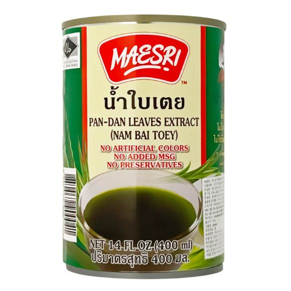 Nước lá dứa Maesri Thái Lan 400ml, 1 lon 1