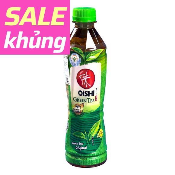 Trà xanh Oishi 380ml 2 chai (hạn sử dụng 12-05-2026) 1