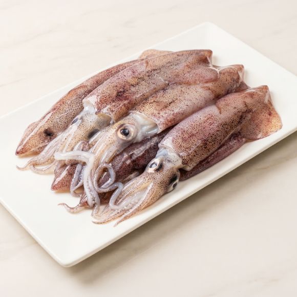 Mực ống nguyên con đông lạnh 400g 1