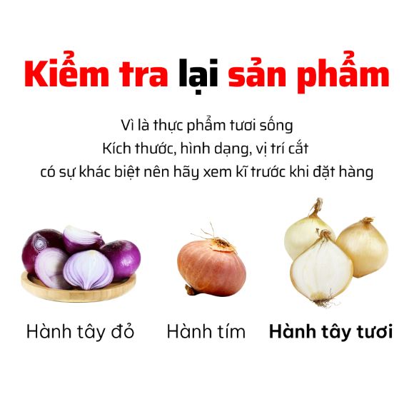 Hành tây tươi 1kg 3