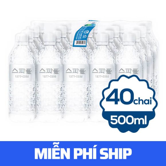 Nước uống Sparkle 500ml, 40 chai 1