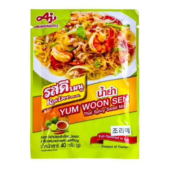 Bột gia vị trộn gỏi miến Yum Woon Sen Rosdee Thái Lan 40g, 1 set 2 gói 2