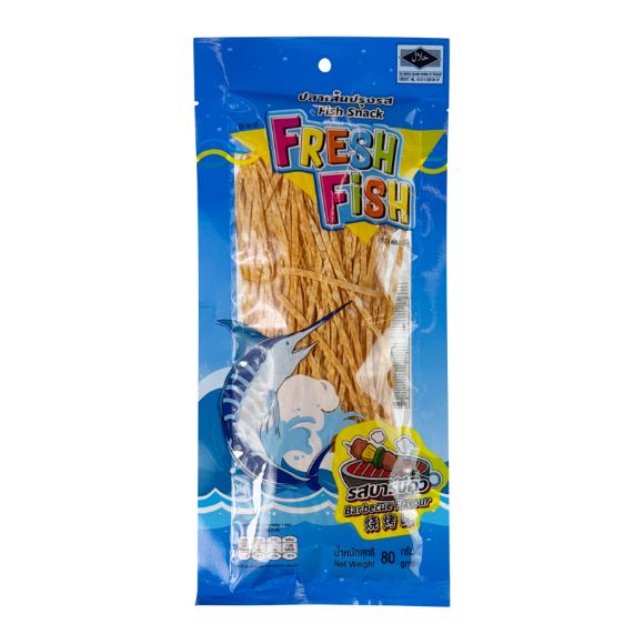 Snack cá sợi vị BBQ 80g, 1 gói 1