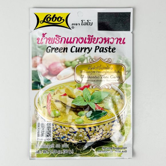 Xốt gia vị Cà ri xanh Lobo Thái Lan 50g, 1 gói 1