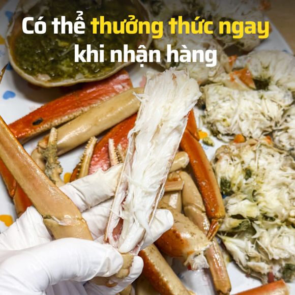 Cua tuyết hấp chín 1kg, 1 con 4