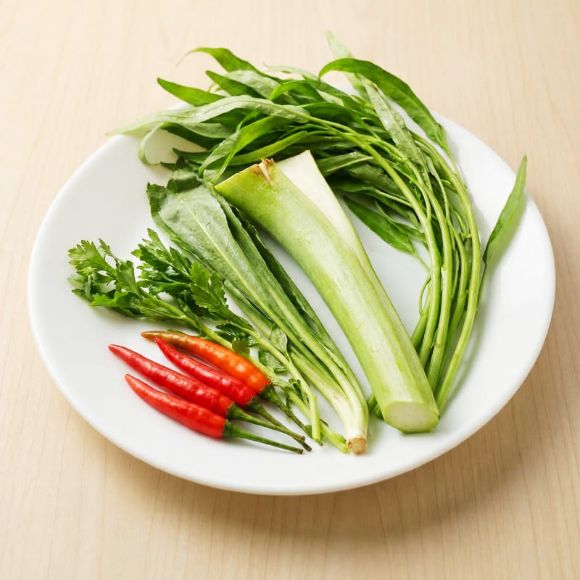 Set rau nấu canh chua 500g, 1 bịch 1