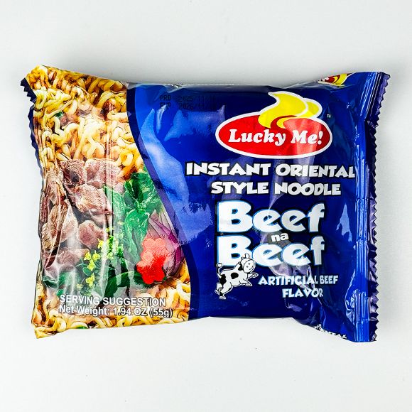 Lucky Me! Beef Noodles 6's 330g 3