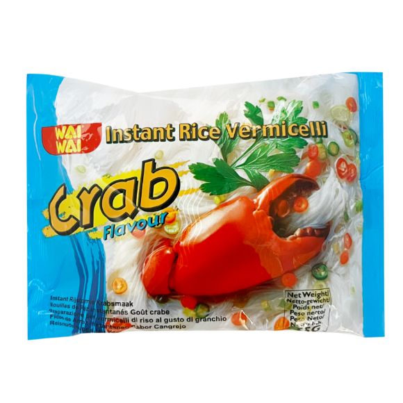Bún gạo ăn liền Wai Wai Thái Lan vị Cua 55g, 1 set 5 gói 2