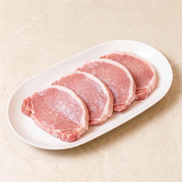 (फ्रोजन) Pork Loin ( (पातलो काटिएको, करिब 20mm) 1 किलो, 1 प्याक 1
