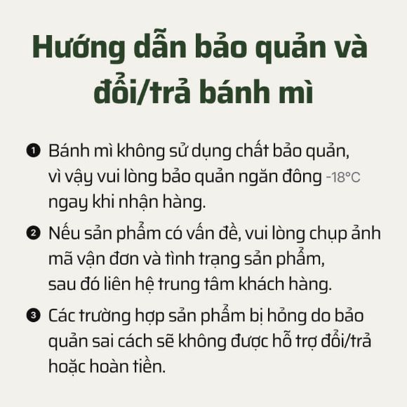 Bánh mì 220g, 1 túi 4 cái 4