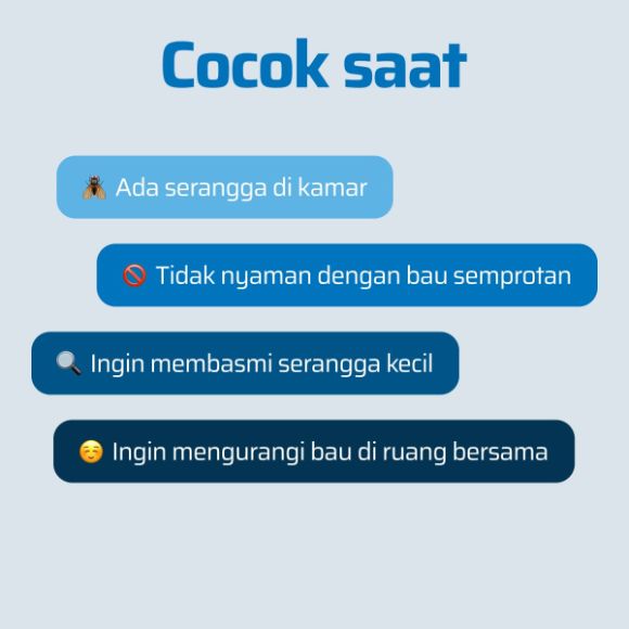 F-Killa semprotan aerosol pembasmi serangga berbahan dasar air, tanpa pewangi, 600ml 3