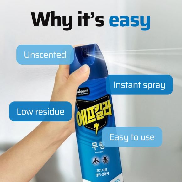 F-Killa water-based insecticide aerosol spray, unscented, 600 ml 4