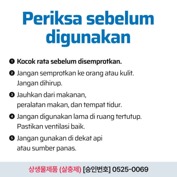 F-Killa semprotan aerosol pembasmi serangga berbahan dasar air, tanpa pewangi, 600ml 5