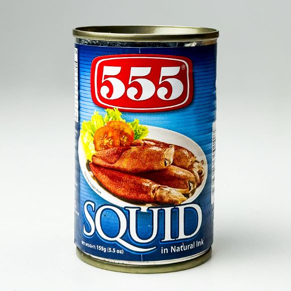 555 Squid in Natural Ink (Blue) 155g 1