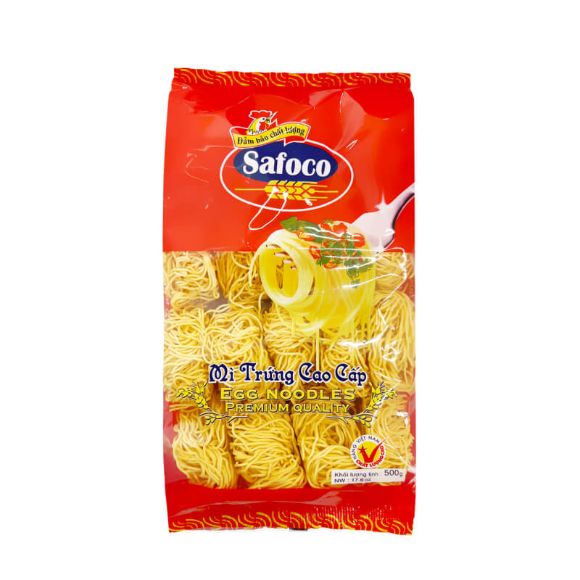 Mì trứng cao cấp Safoco 500g, 1 gói 1