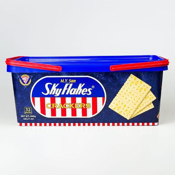 Sky Flakes Can (Blue) 800g 4