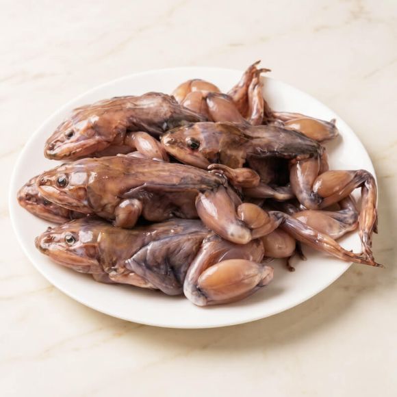 Ếch Việt Nam nguyên con làm sạch đông lạnh 450g, 1 bịch 1