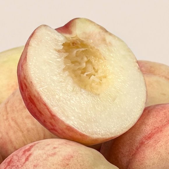 白桃（9~10个）2kg, 1箱 4